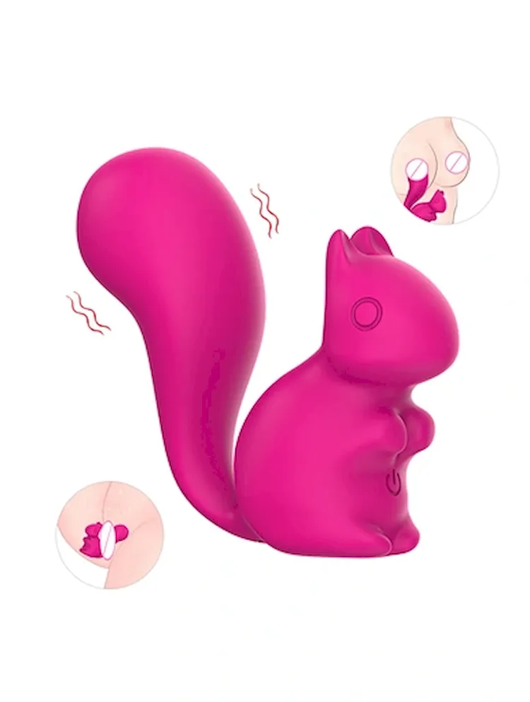 Ylove New design Lovely Mini Liquid Silicone G-Point Vibration Stong Powerful Vibrating Sex Toy fox Vibrator For Female Girl