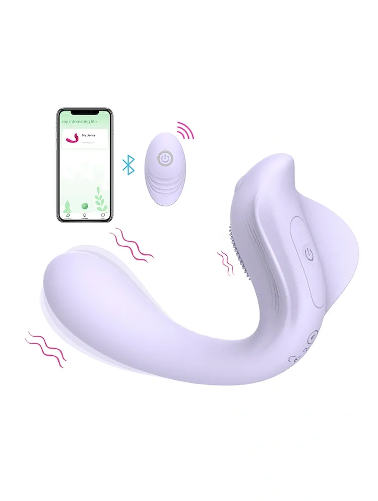 Ylove Personal Use Remote Controlled Massager Vagina Sex Toys Vibrator Toys Wireless Toys  APP G-Spot Couple Butterflies